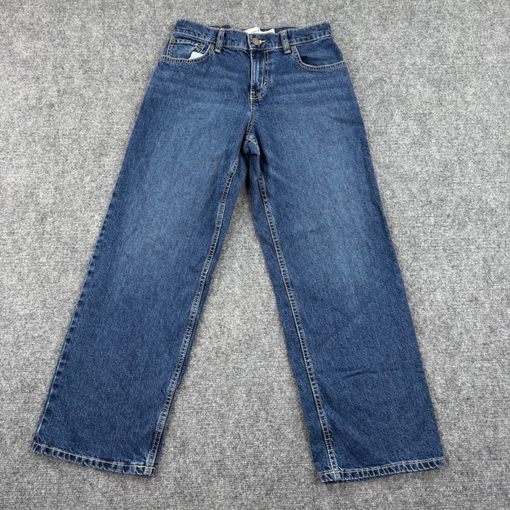 Levi's 578TM Baggy‎ Jeans Blue Denim W26 L27 Regular Fit Mens - Picture 2 of 13